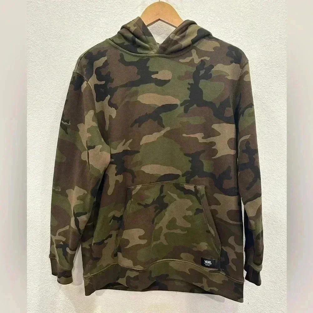 Vans Camo Pullover Hoodie Size X-Large